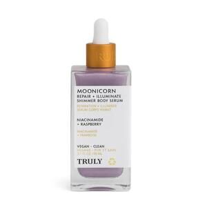 TRULY MOONICORN Repair & Illuminate Shimmer Body Serum Niacinamide + Raspberry